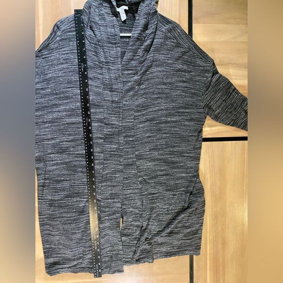 Daily ritual‎ dark grey long cardigan - Picture 5 of 6